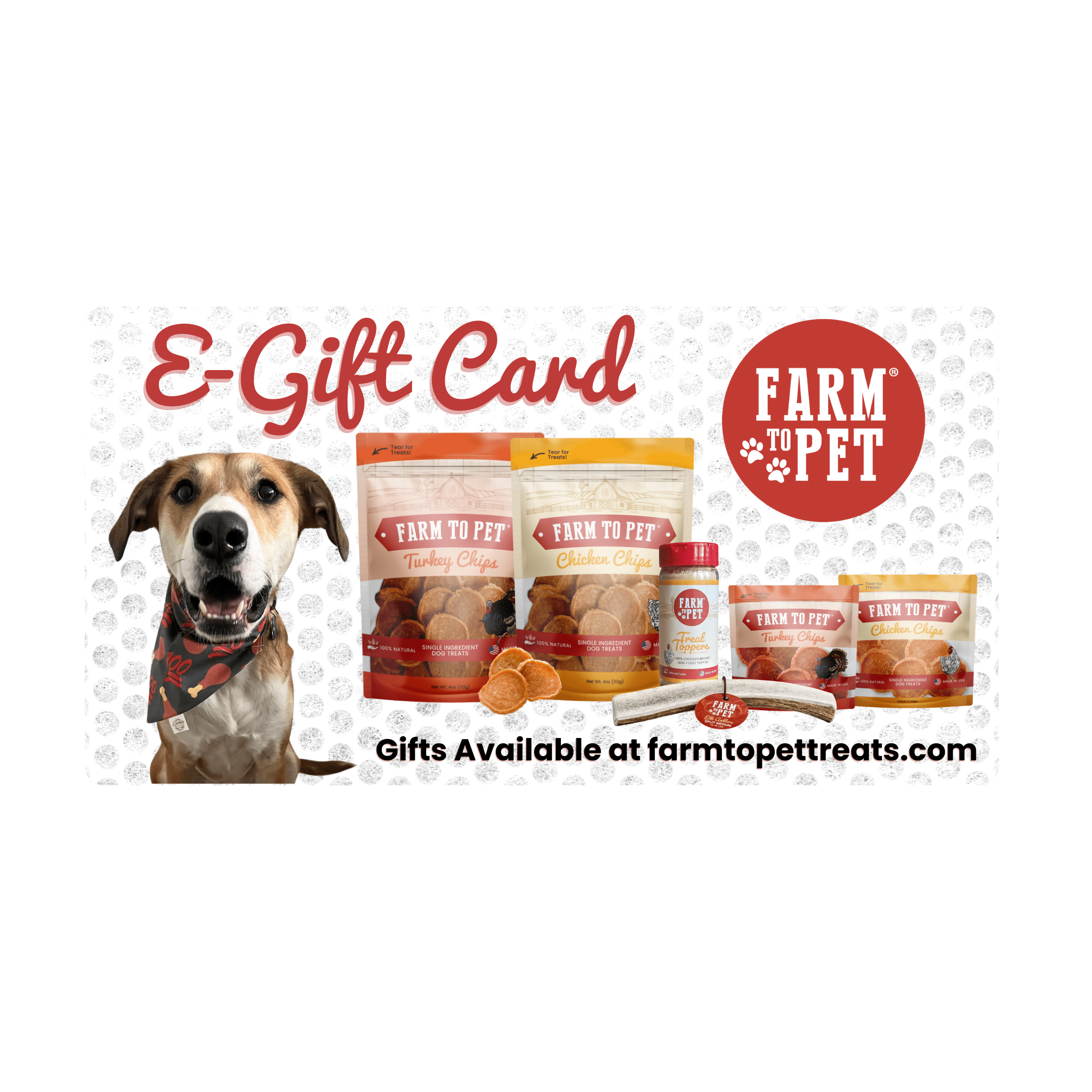 Farm to Pet E-Gift Card