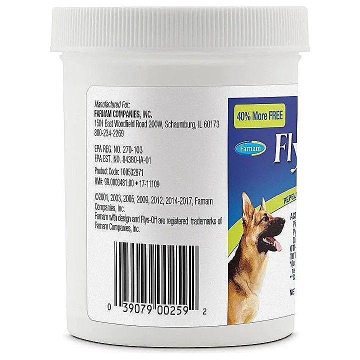 Farnam Flys-Off Repellent Ointment for Dogs & Horses Fly Protection 7 oz.