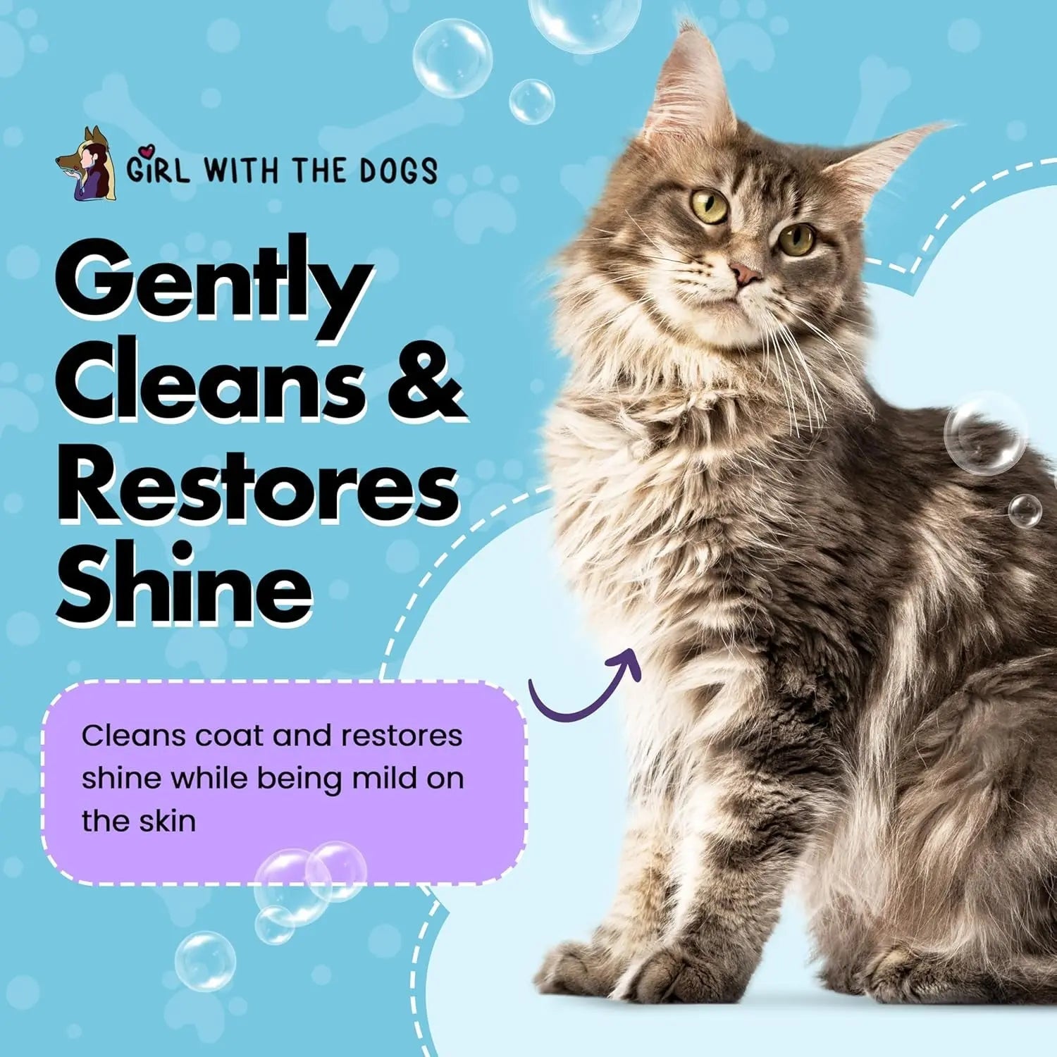 Fluff Off Dog & Cat Shampoo Set – Deshedding & Sensitive Skin, 16oz Each