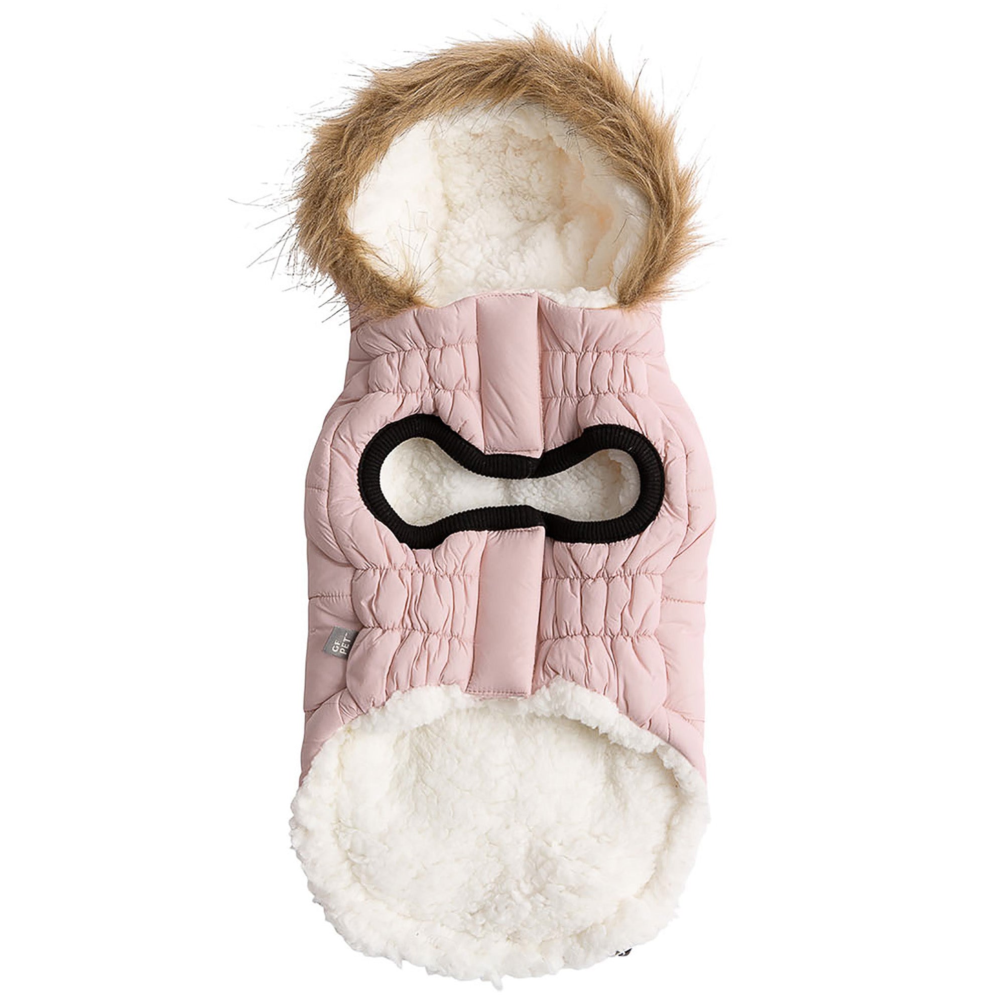 Gf Pet Urban Parka - Windproof & Insulated Winter Coat For Dogs - Stylish & Comfortable Parka Jacket - Adjustable Fit - 2Xl, Pink