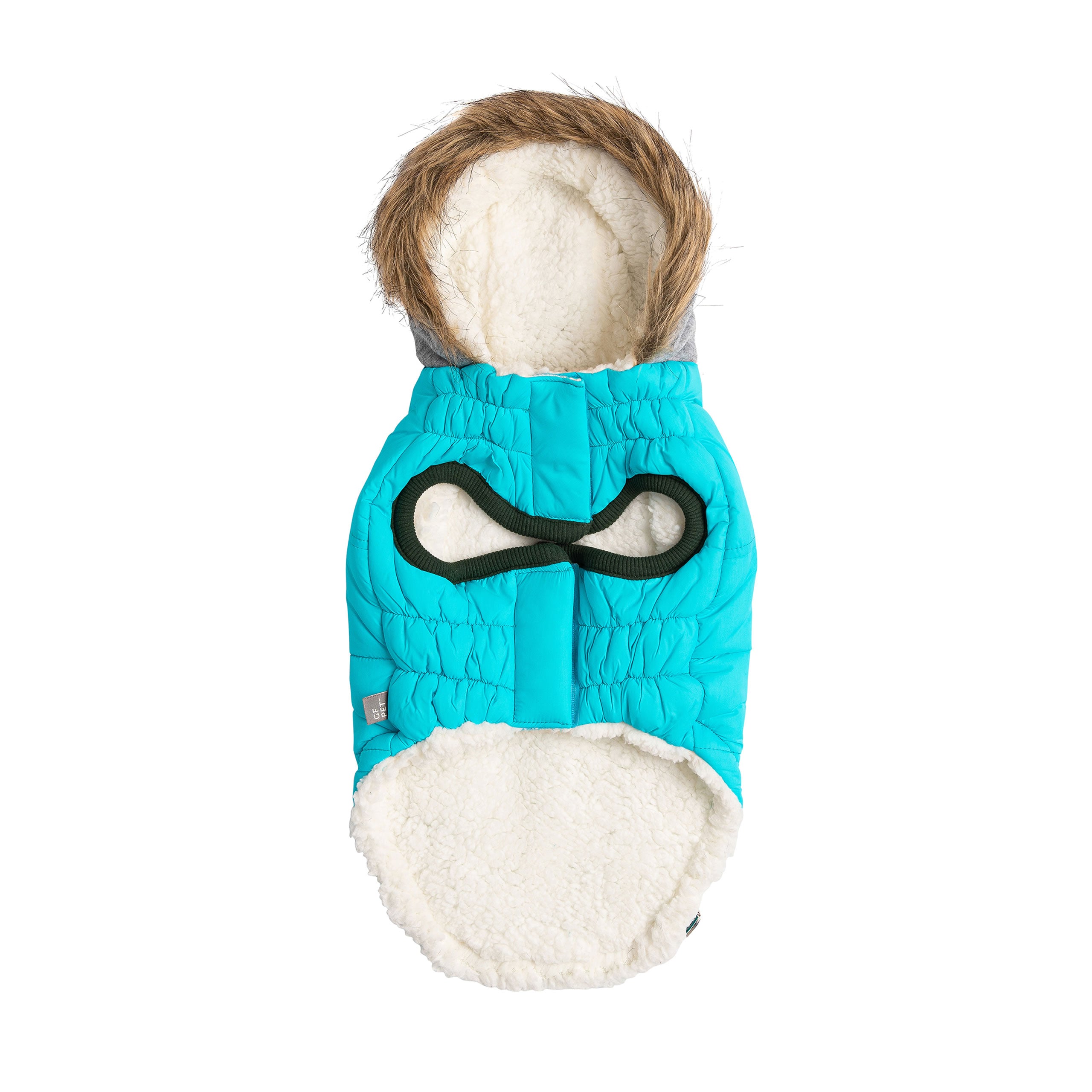 Gf Pet - Winter Sailor Parka - (Large, Aqua)