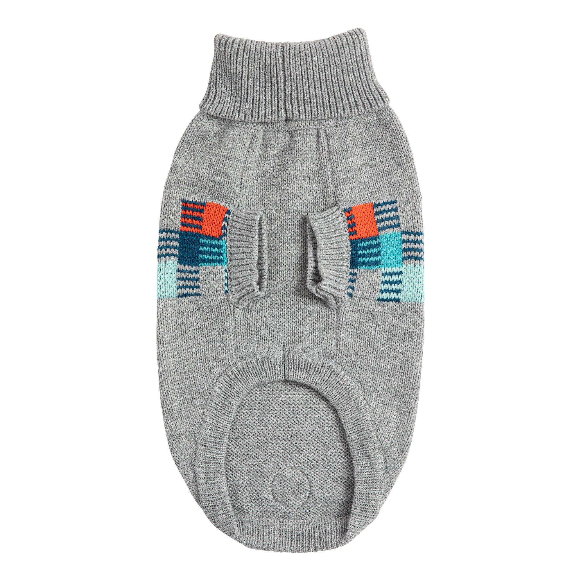 Gf Pet Grey Winter Sailor Dog Parka, Small