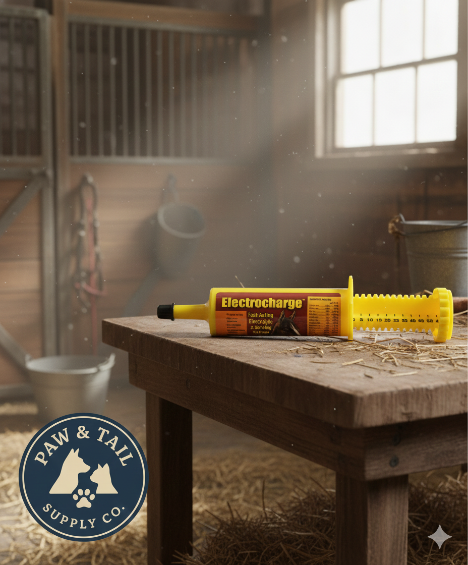 Finish Line Electrocharge Horse Electrolyte 2 oz. Fast Acting Oral Hydration