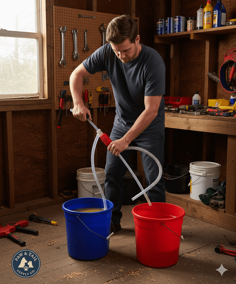 21st Century Manual Hand Siphon Pump Use For Water Oil Supply Transfer