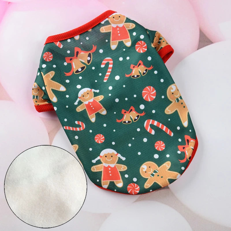 Autumn Winter Warm Pet Dog Clothes for Small Dogs York Terrier Pomeranian Hooides Cute Puppy Cat Clothing Mascotas Products