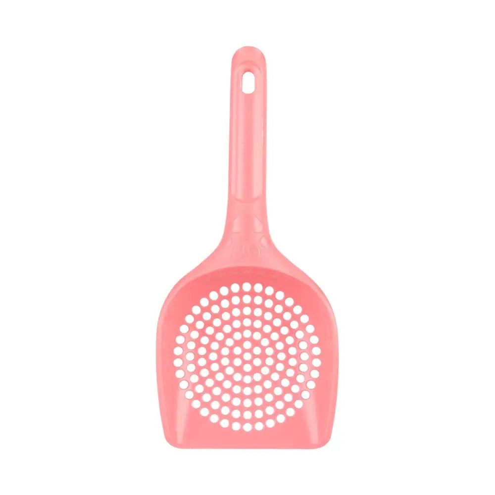Plastic Cat Litter Shovel Pet Hollow Cleaning Scoop Cat Sand Sift Cleaning Products Dog Food Scoops Cat Toilet Training Tool