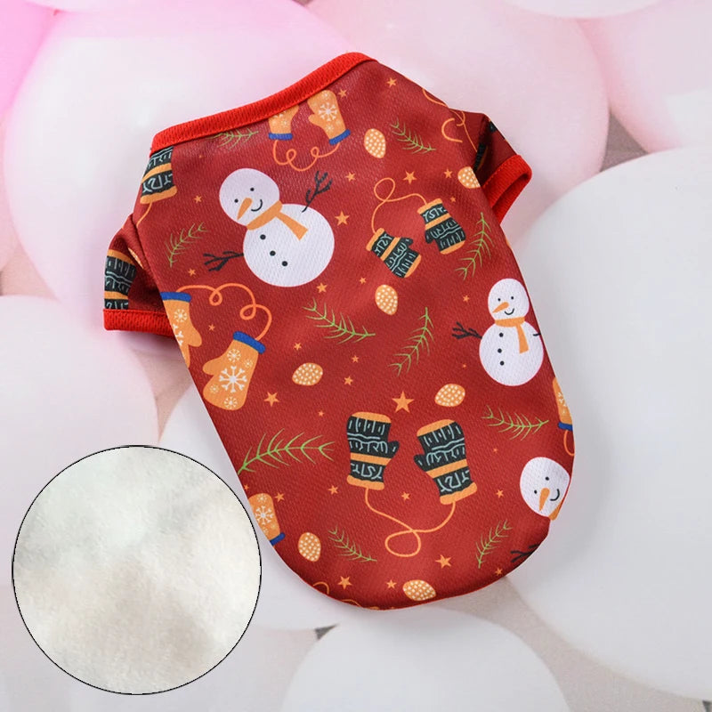 Autumn Winter Warm Pet Dog Clothes for Small Dogs York Terrier Pomeranian Hooides Cute Puppy Cat Clothing Mascotas Products