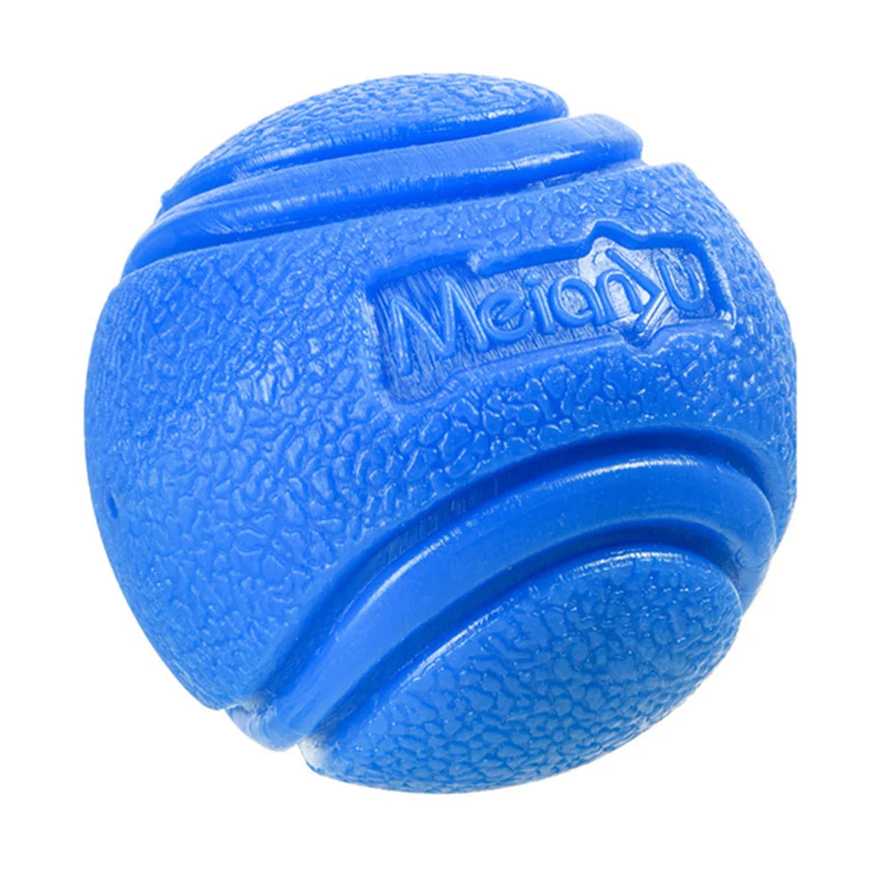 Pet Dog Toys Dog Ball Dog Bouncy Rubber Solid Ball Resistance to Dog Chew Toys Outdoor Throwing and Recovery Training for Dogs