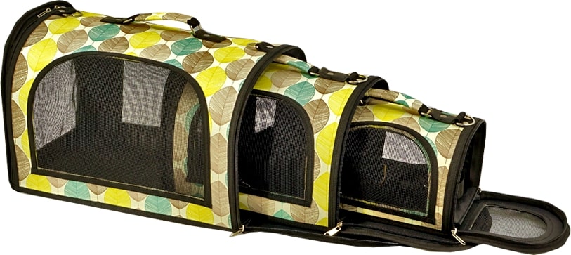 Inch The ExcursionInch  12Inch  X 8Inch  X 8Inch  Pet Carrier Tan Leaf