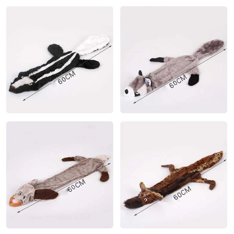Anti-True Animal Pet Dog Squeaky Toys for Small Dogs Plush Puppy Chew Toy Dog Stuff Dogs Toys Pets Products Juguetes Para Perros