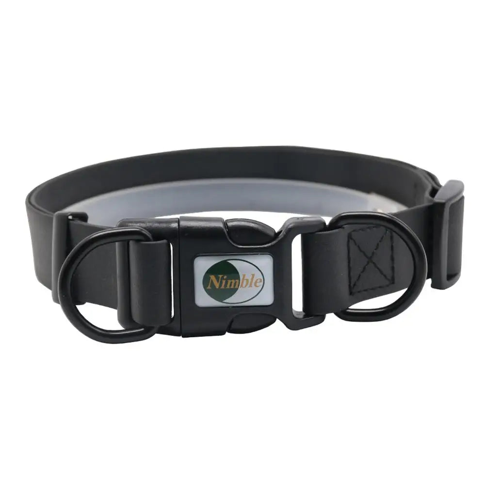 New High quality pet dog collar PVC waterproof Cat collar anti dirty easy to clean for Big small dogs puppy pet products