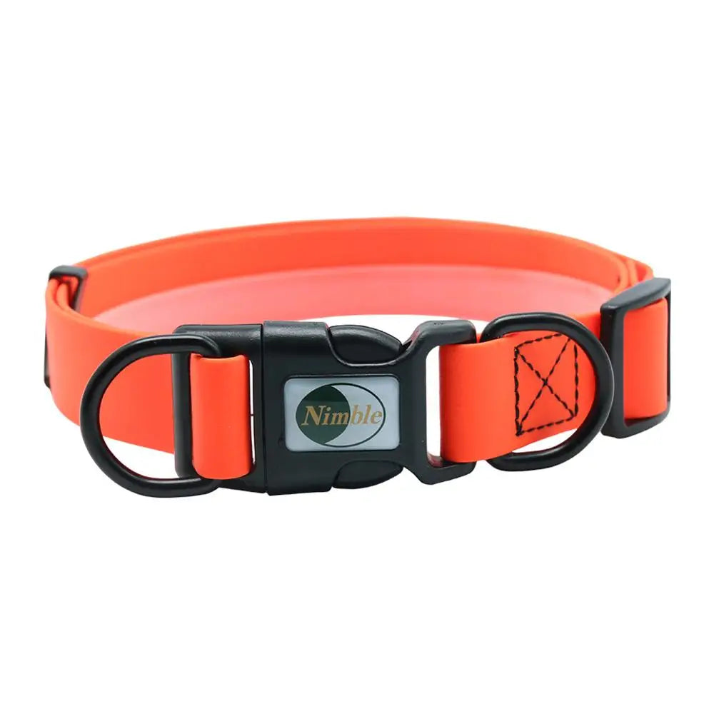 New High quality pet dog collar PVC waterproof Cat collar anti dirty easy to clean for Big small dogs puppy pet products