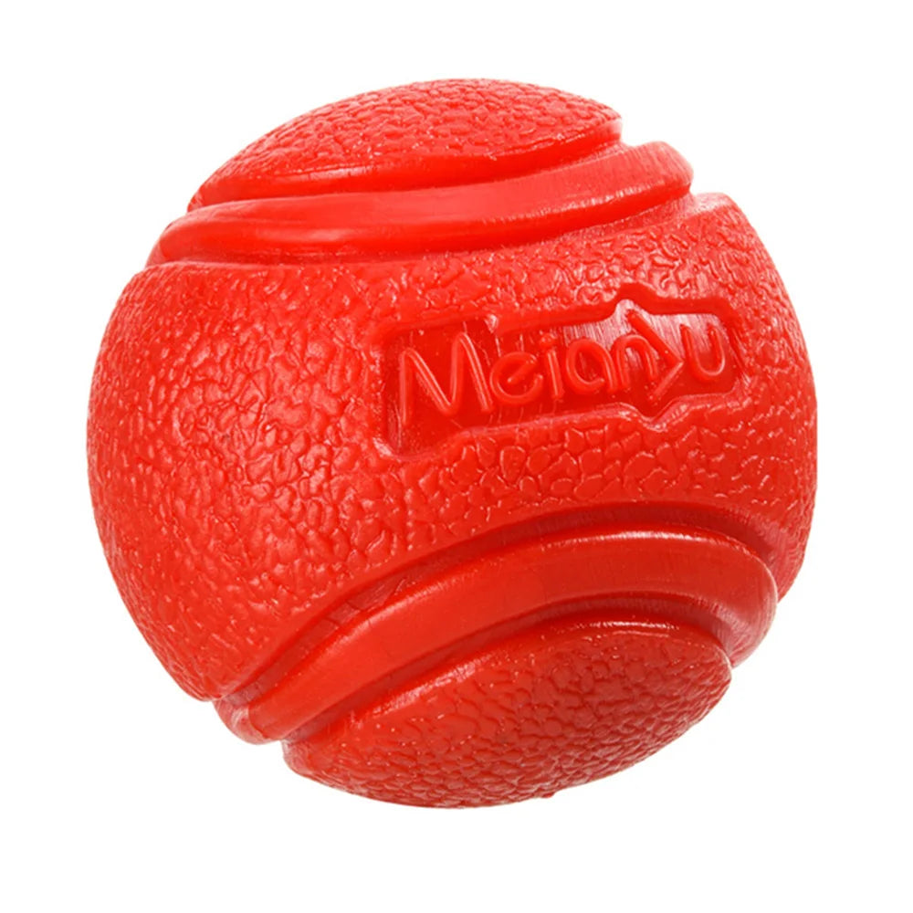 Pet Dog Toys Dog Ball Dog Bouncy Rubber Solid Ball Resistance to Dog Chew Toys Outdoor Throwing and Recovery Training for Dogs