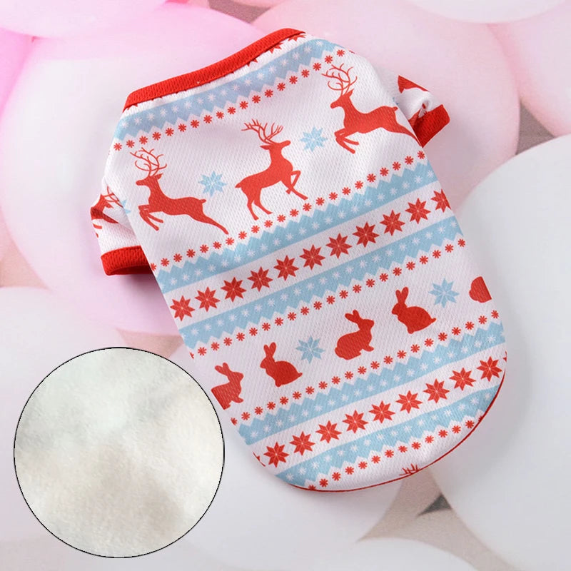 Autumn Winter Warm Pet Dog Clothes for Small Dogs York Terrier Pomeranian Hooides Cute Puppy Cat Clothing Mascotas Products
