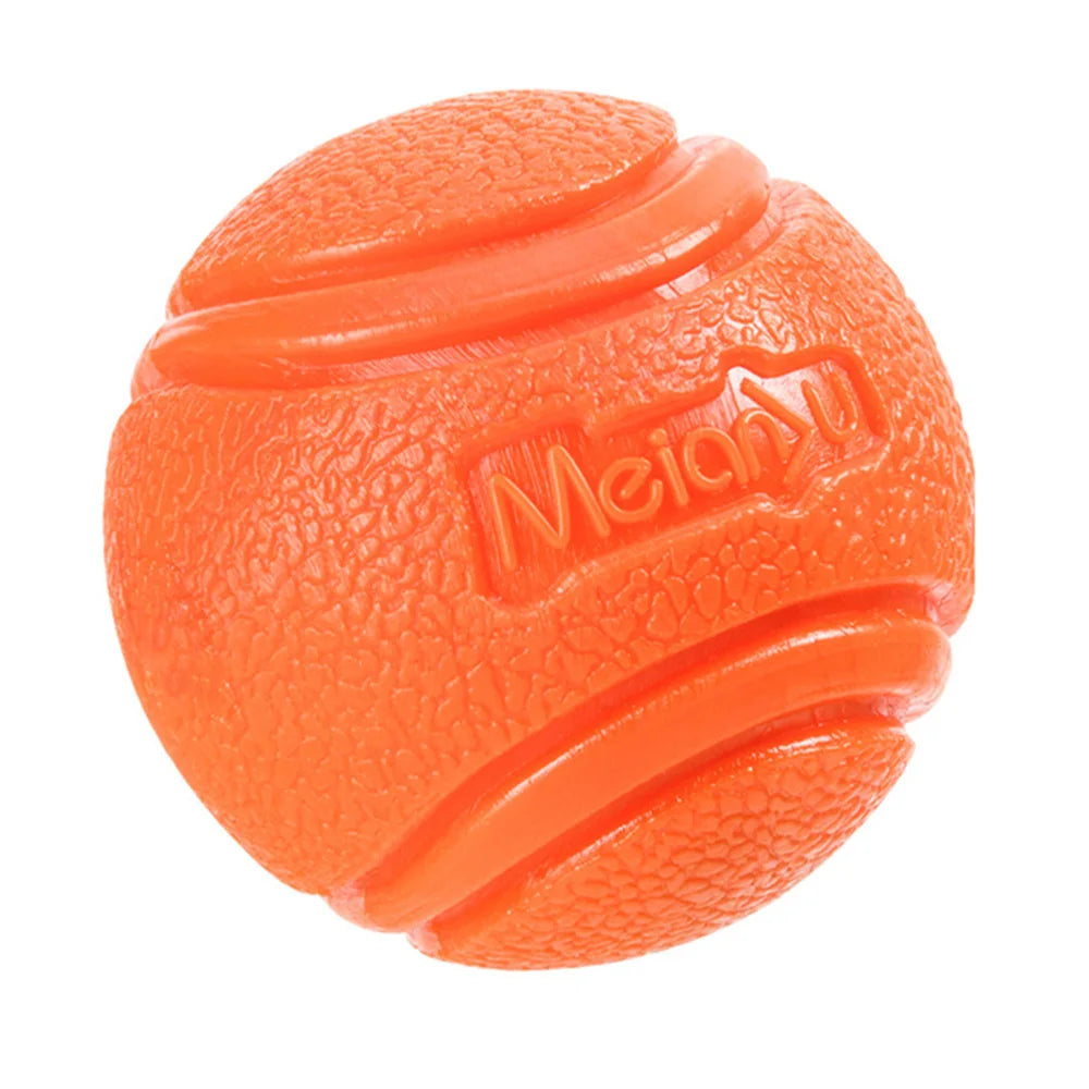 Pet Dog Toys Dog Ball Dog Bouncy Rubber Solid Ball Resistance to Dog Chew Toys Outdoor Throwing and Recovery Training for Dogs