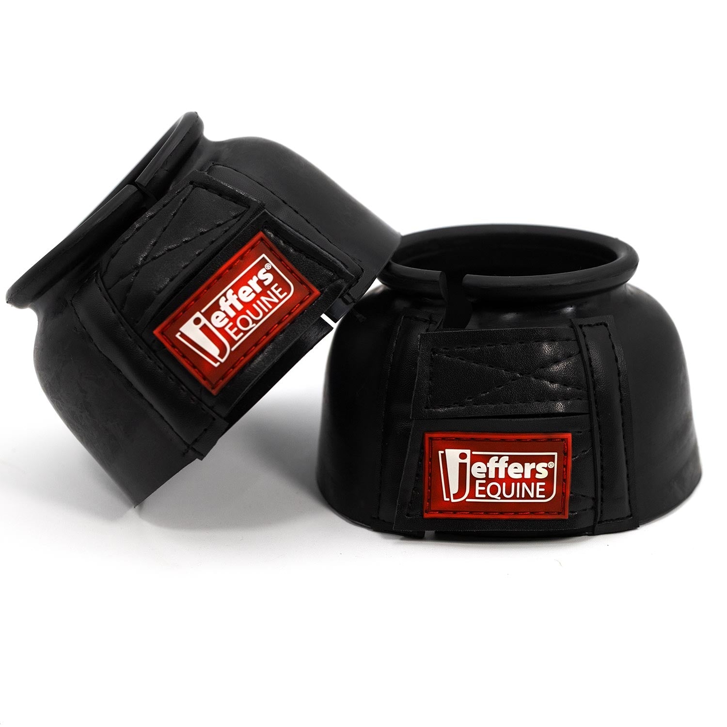 Jeffers Rubber Bell Boots for Horses, Pair