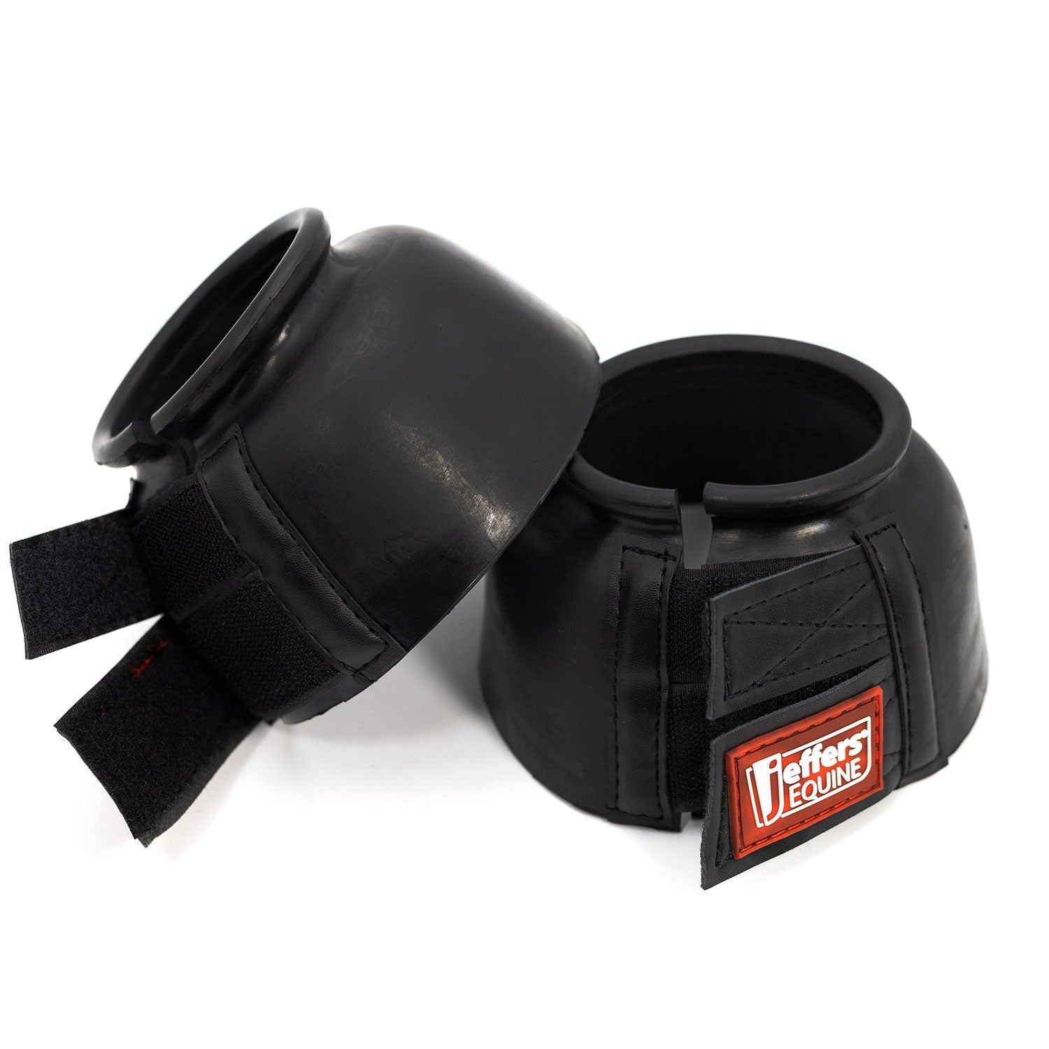 Jeffers Rubber Bell Boots for Horses, Pair
