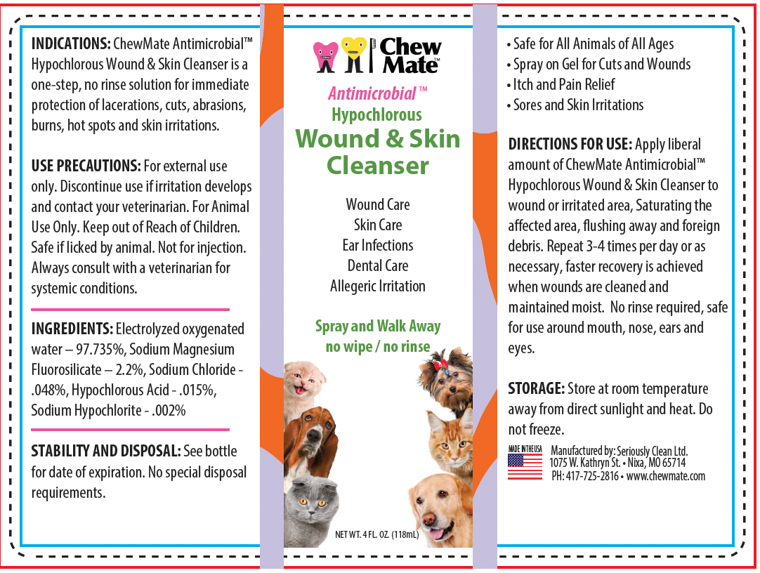 Chewmate Wound Care Antibacterial Spray