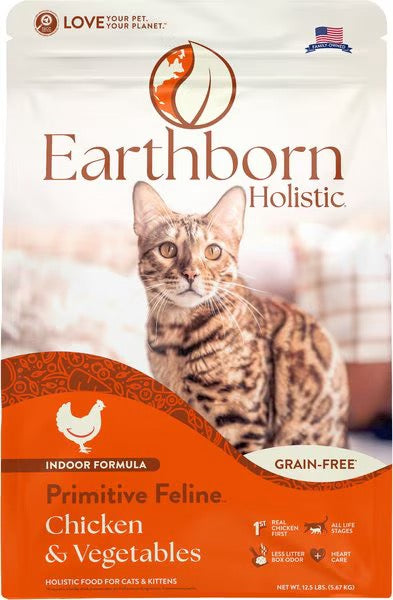 Earthborn Grain Free Primitive Feline Dry Cat Food