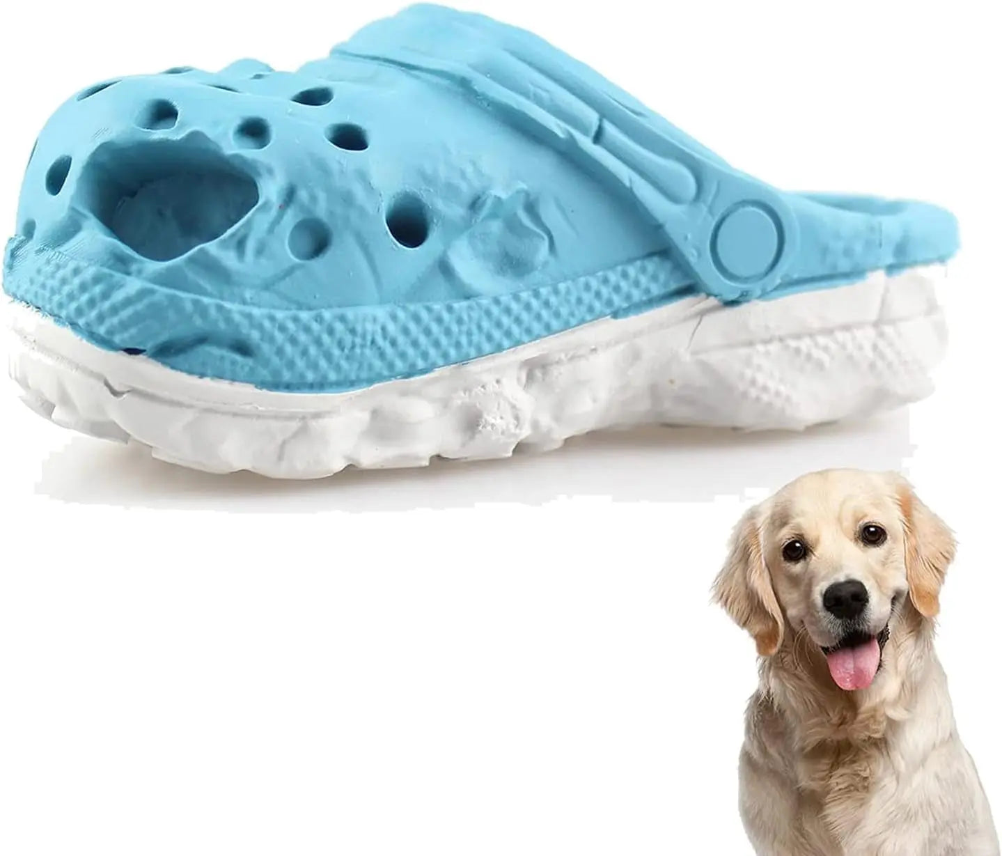 Indestructible Dog Shoe Chew Toy for Aggressive Chewers Rubber