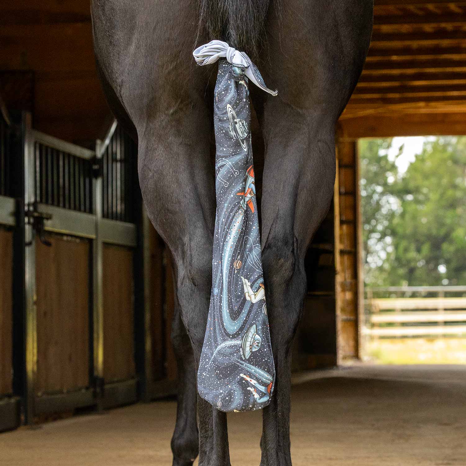 Jeffers Expression Lycra Horse Tail Bag, 24" Long