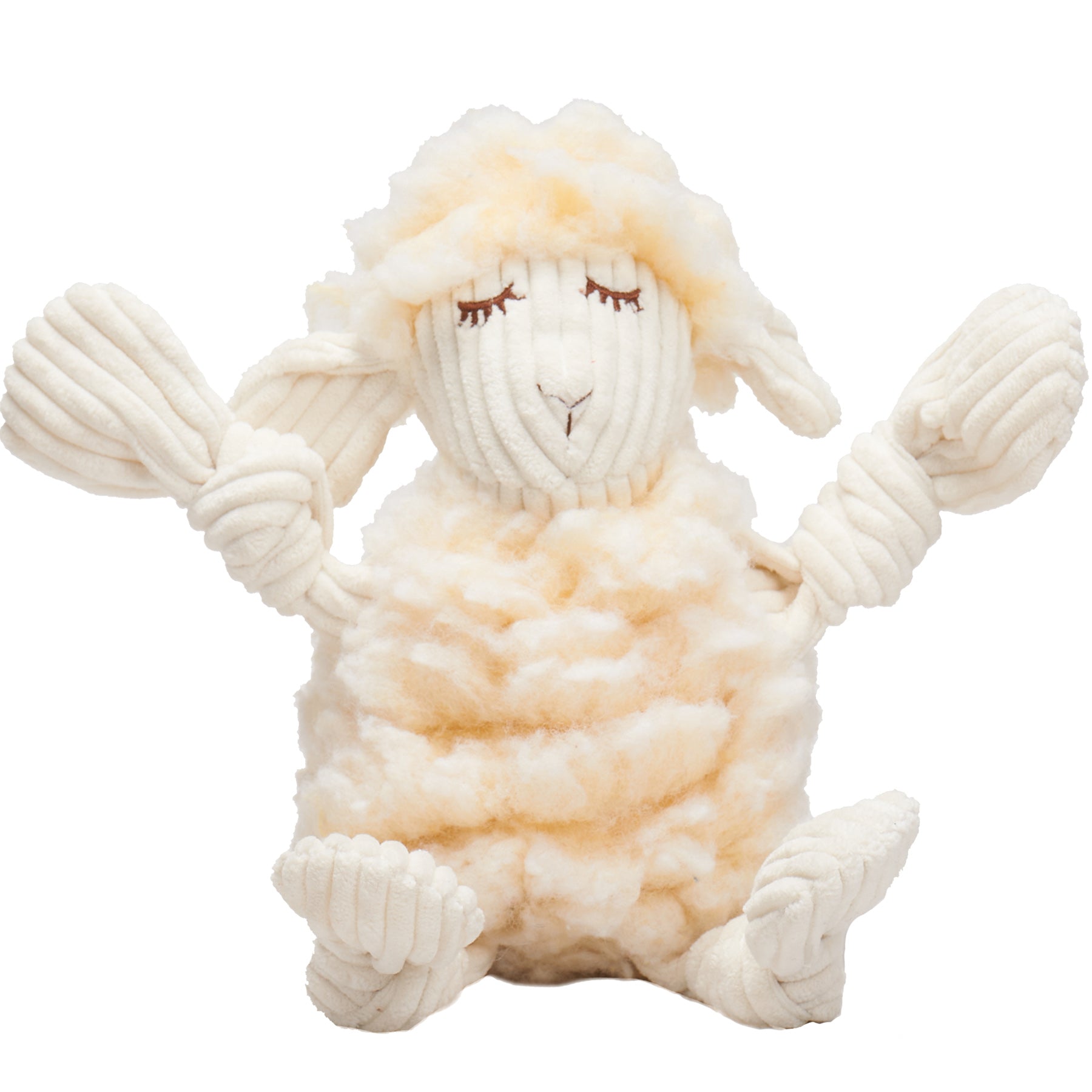 Louise Lamb HuggleFleece® FlufferKnottie Plush Dog Toy