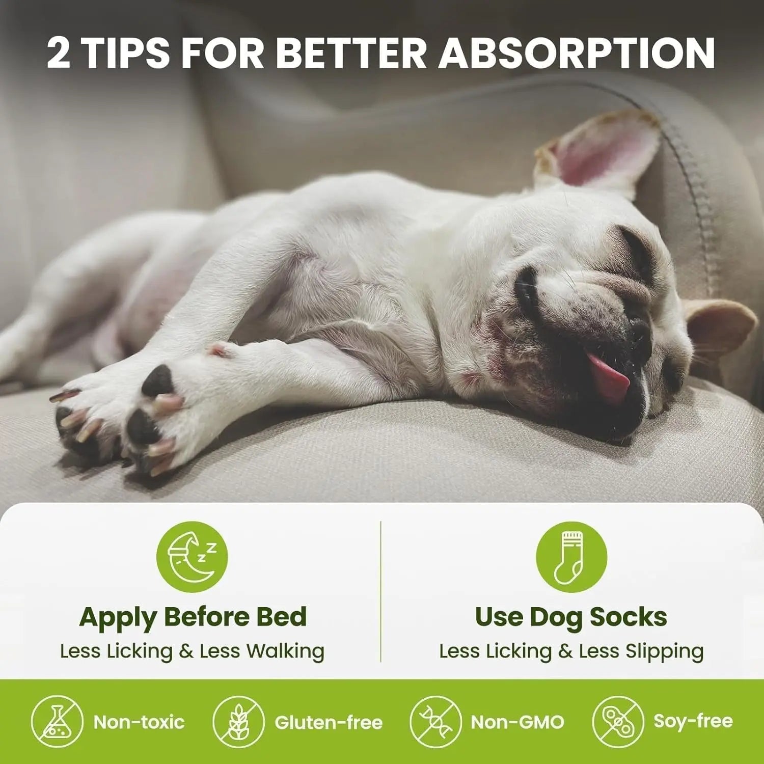 Lick-Safe Dog Paw & Nose Balm with Coconut Oil, All-Natural Moisturizer