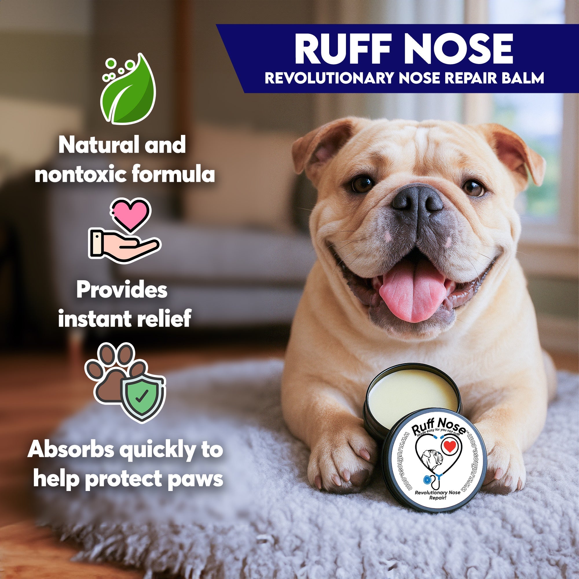 Pet nose Repair Balm- 1 oz