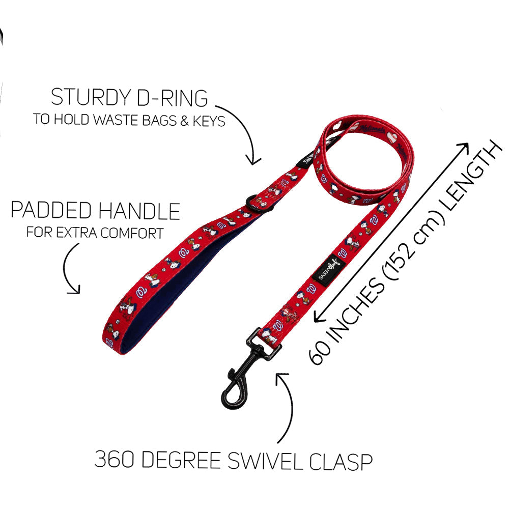 Dog Leash - MLB™ x Peanuts™ Washington Nationals™