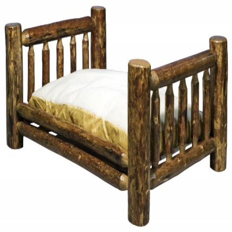 Log Furniture - Pet Bed