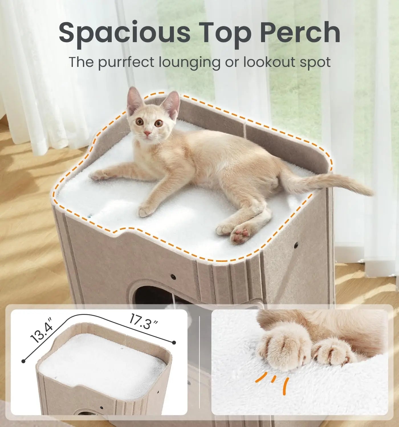 Indoor Cat House – Cozy Retreat for Cats