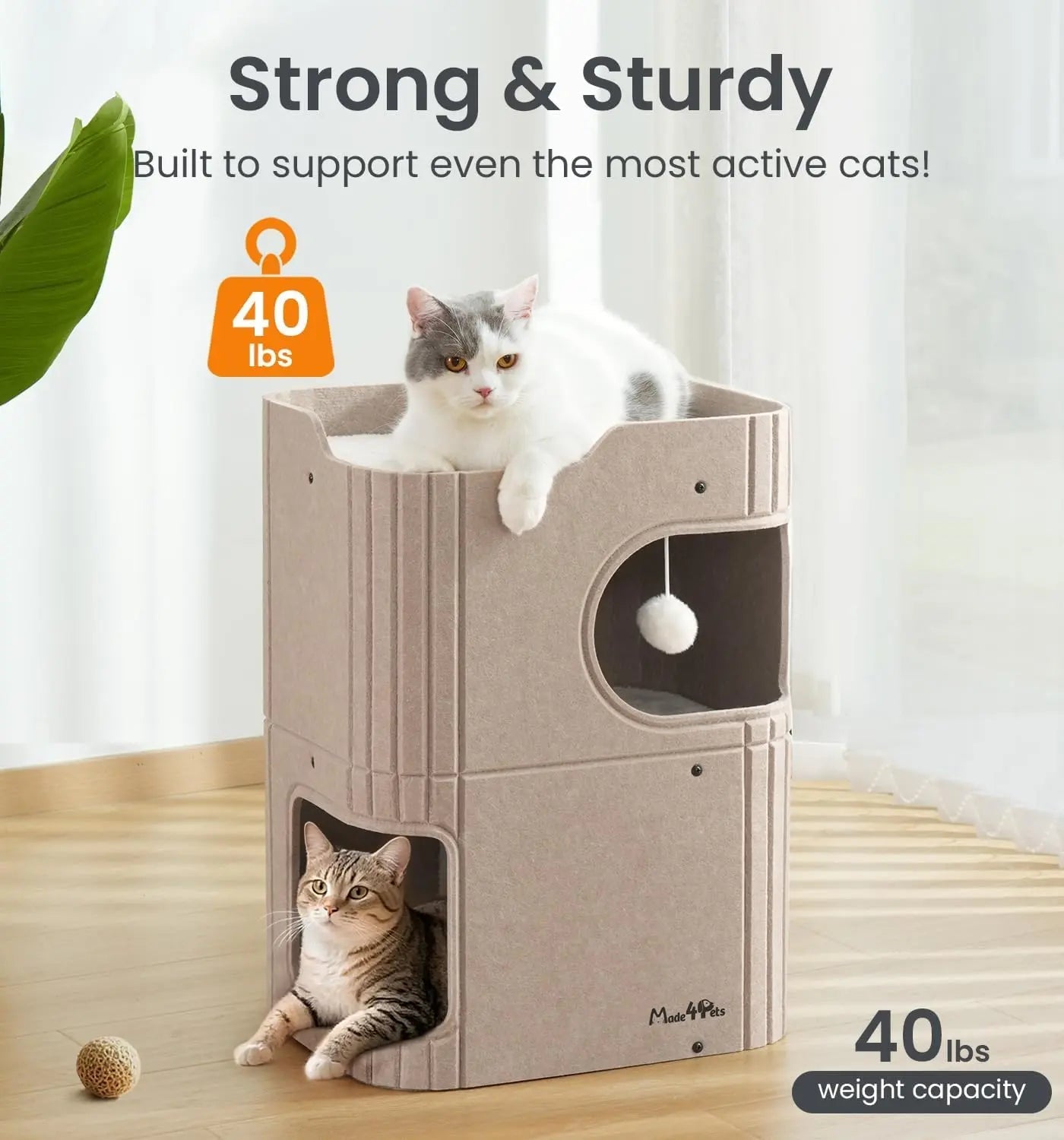 Indoor Cat House – Cozy Retreat for Cats