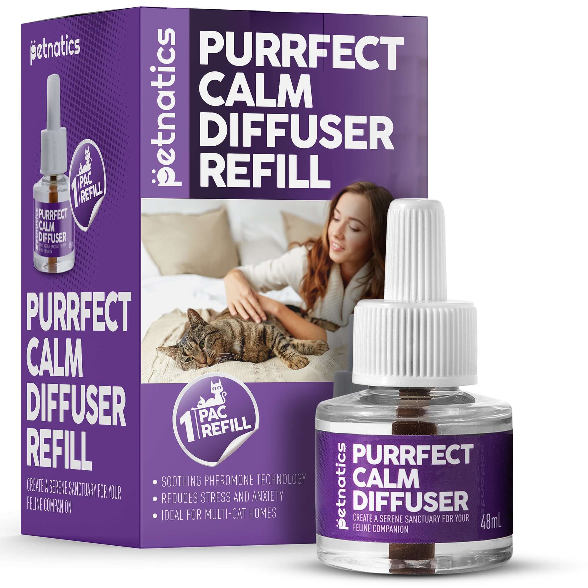 Purrfect Cat Calming Diffuser Refill Pack