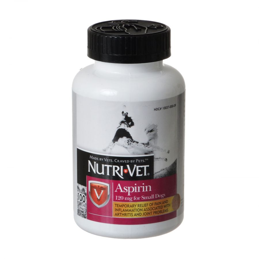 NV 120MG ASPIRIN SML DOG 100/CT