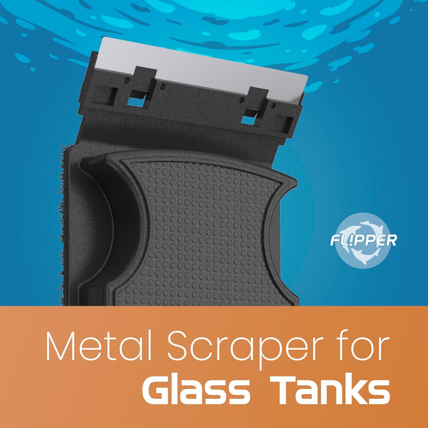 Flipper Nano Aquarium Cleaner Stainless Steel Replacement Blades 2 Pack