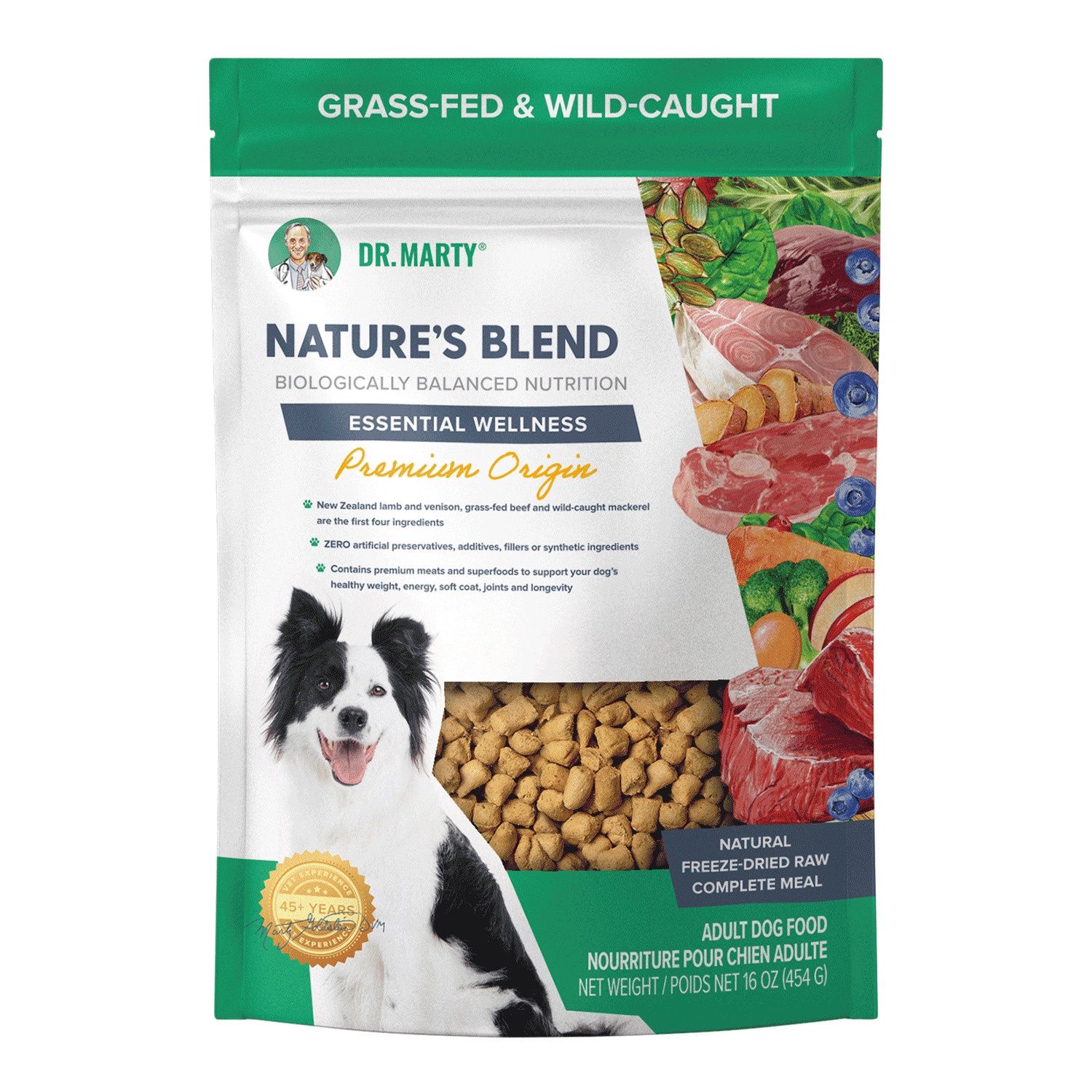Dr Marty Essential Wellness Premium Poultry Cat Food - Freeze Dried