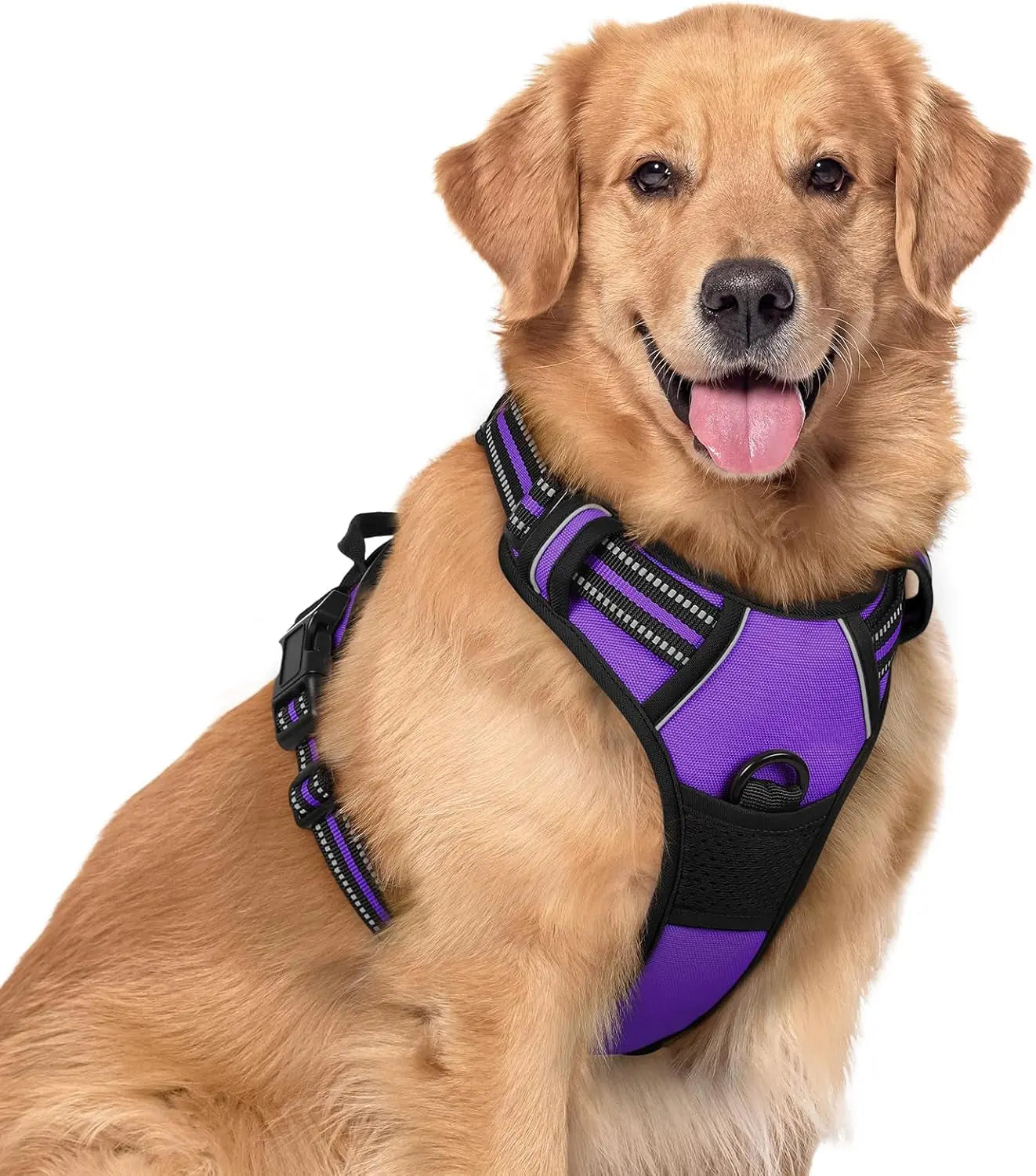 No Pull Dog Harness Reflective Adjustable Oxford Vest Dogs Control (All Sizes)