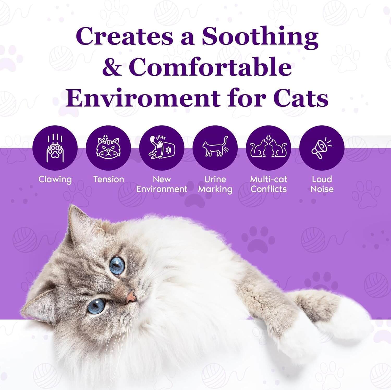 Purrfect Cat Calming Diffuser Refill Pack