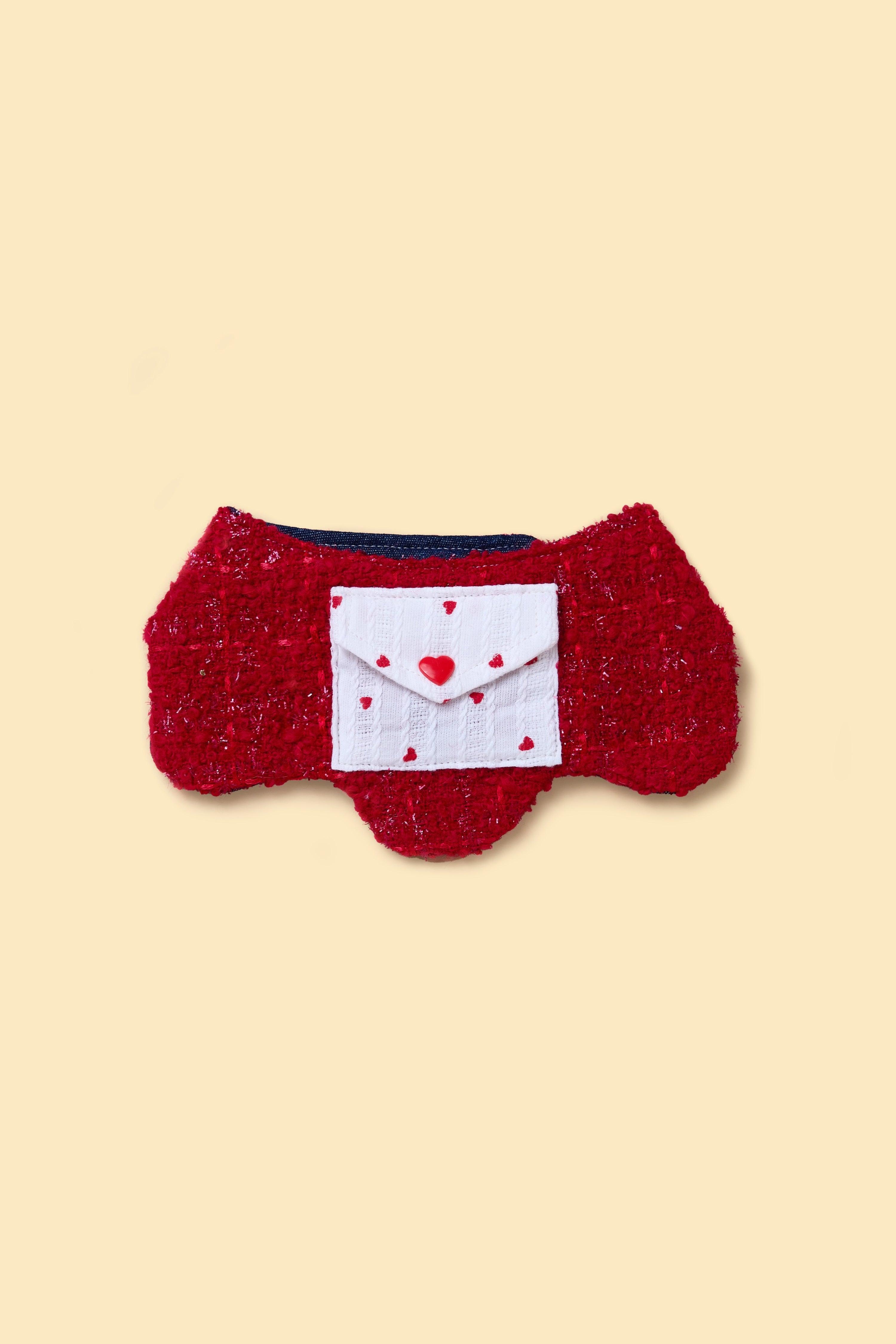 Love Note Reversible Handmade Bandana