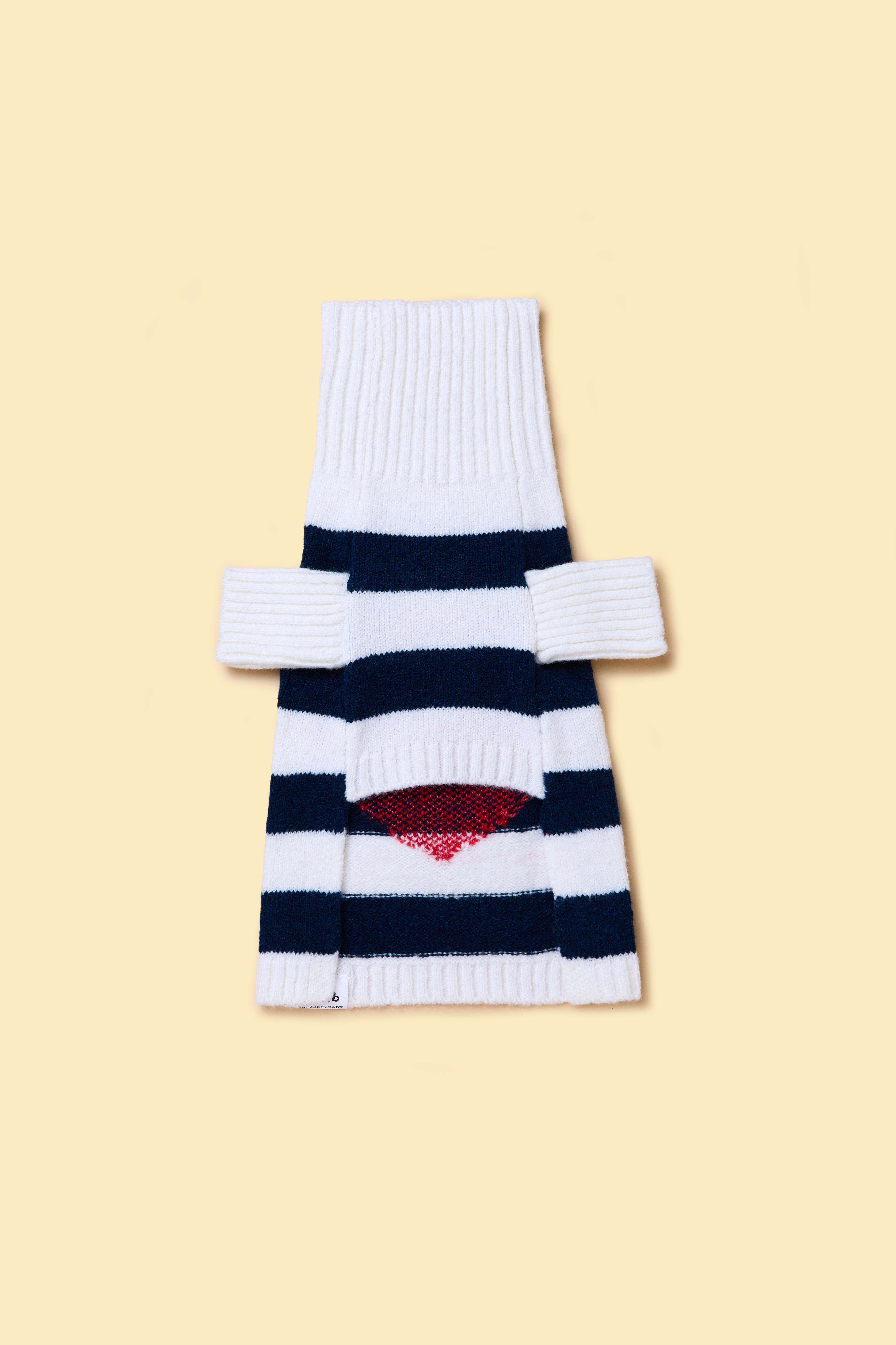 Sailor of My Heart Striped Turtleneck Sweater