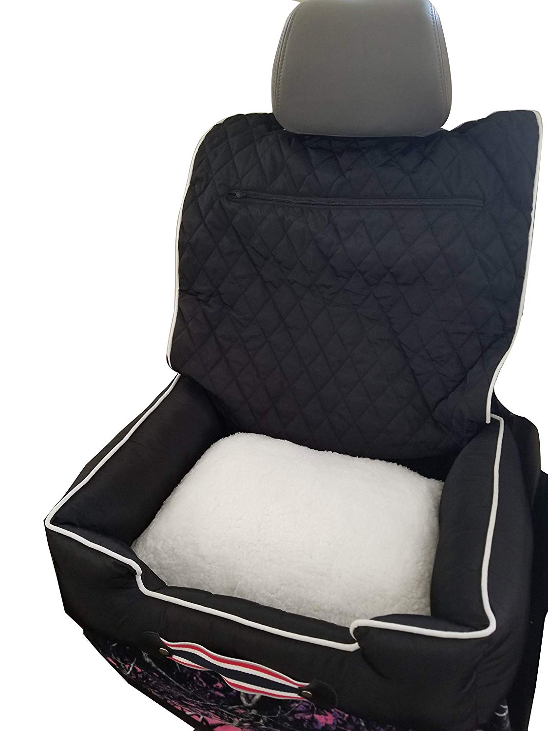 Comfort Black Pet Bed and Car Seat