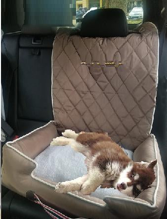 Comfort Tan Pet Bed and Car Seat