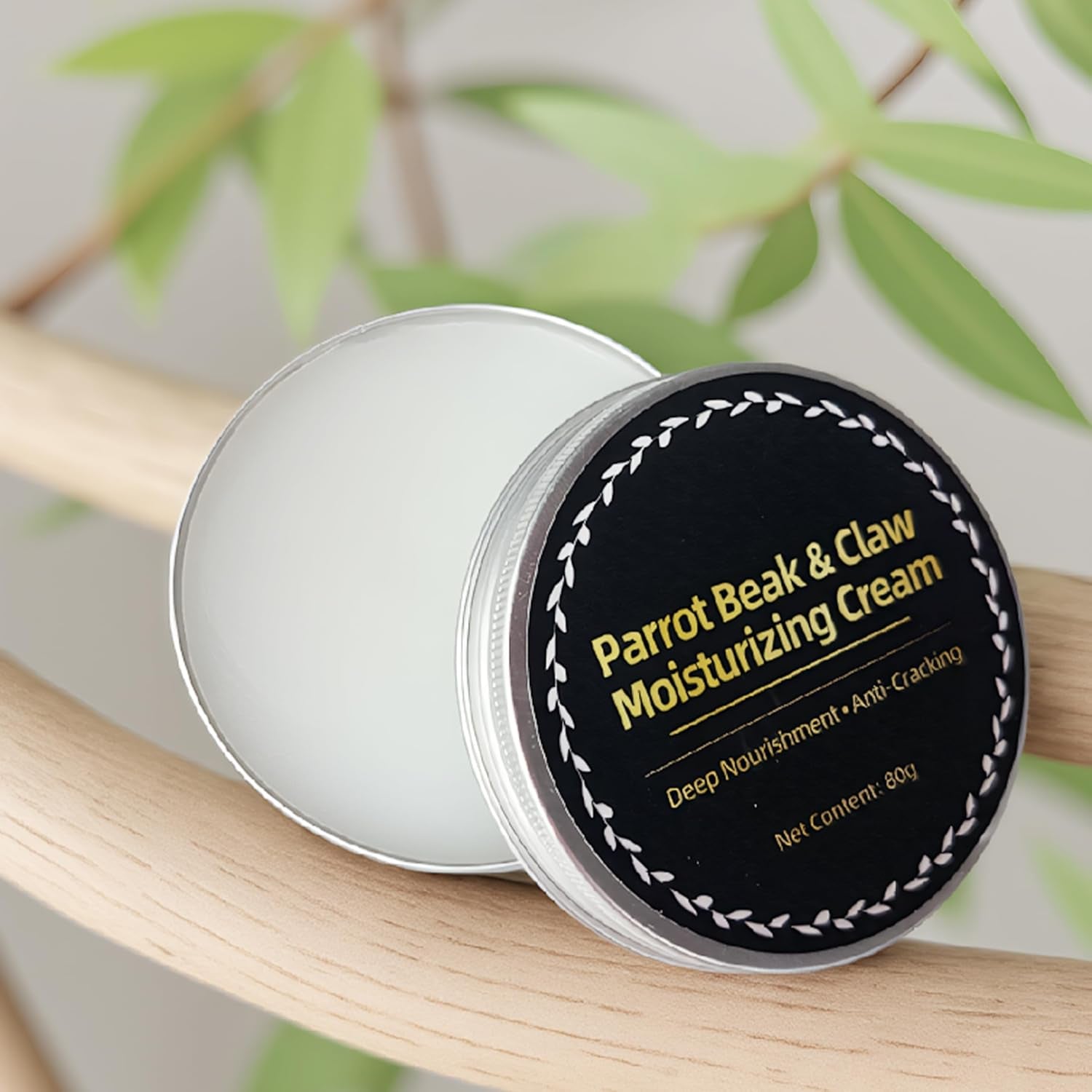 Parrot Beak Claw Moisturizer Cream 80g Anti Cracking Balm Birds Safe Care