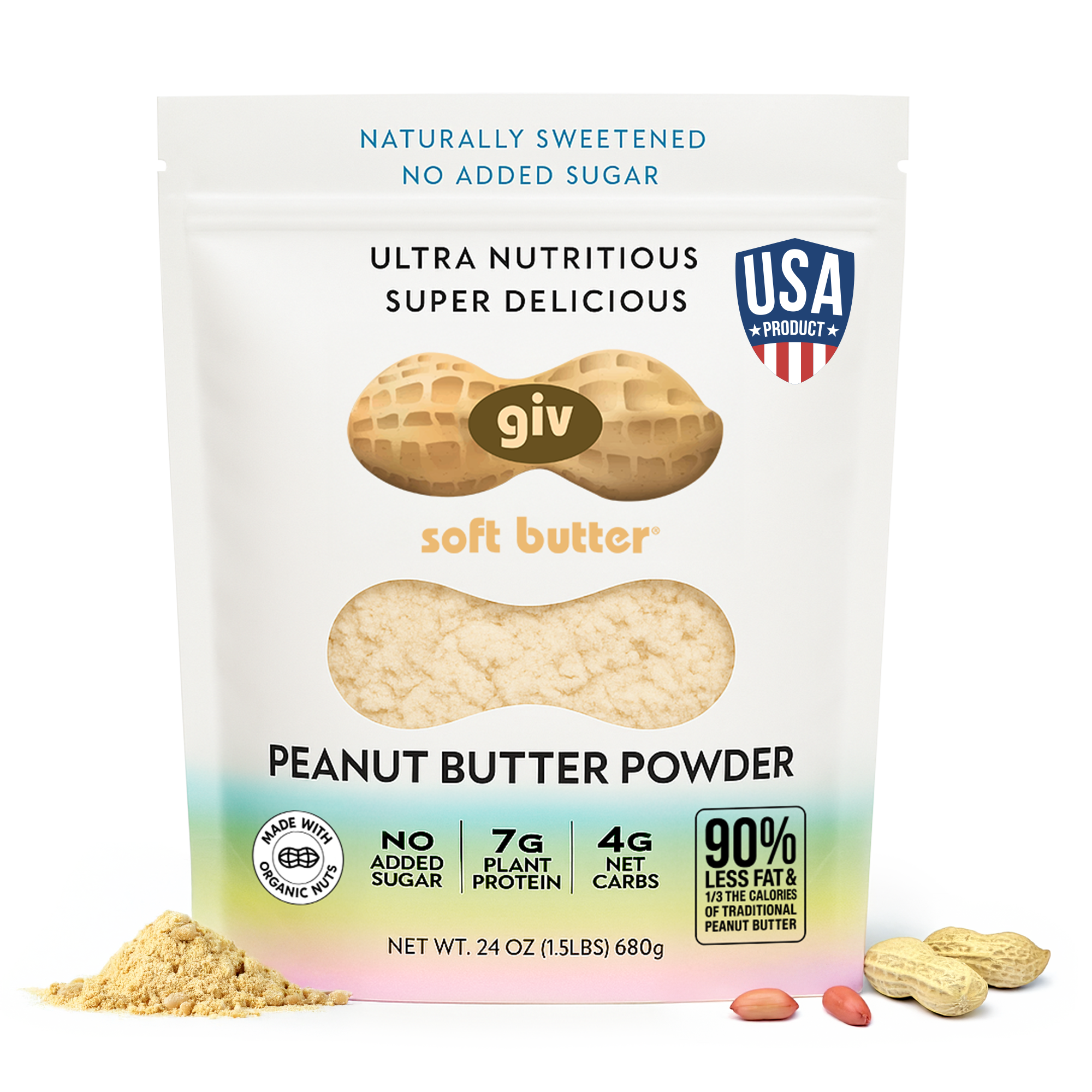 Peanut Butter Powder 24oz Bag