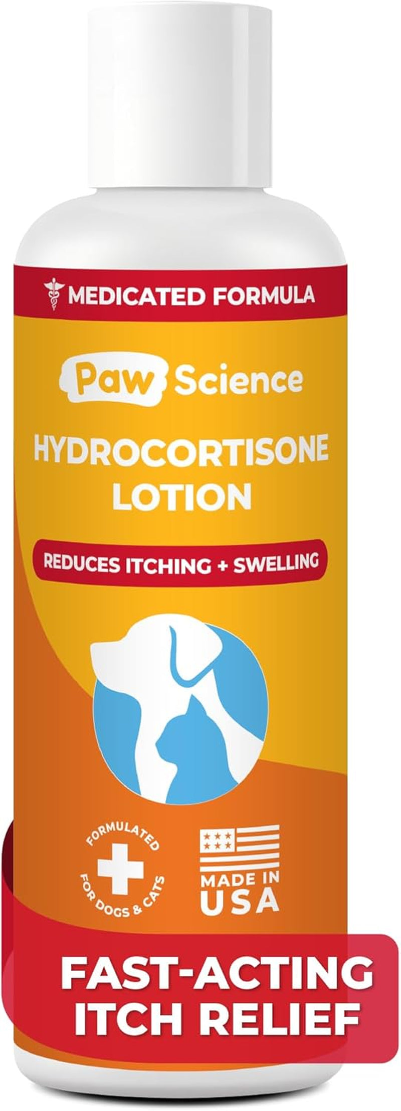 Pet Anti Itch Cream Hydrocortisone Hot Spot Relief Dog Cat Skin Care Lotion