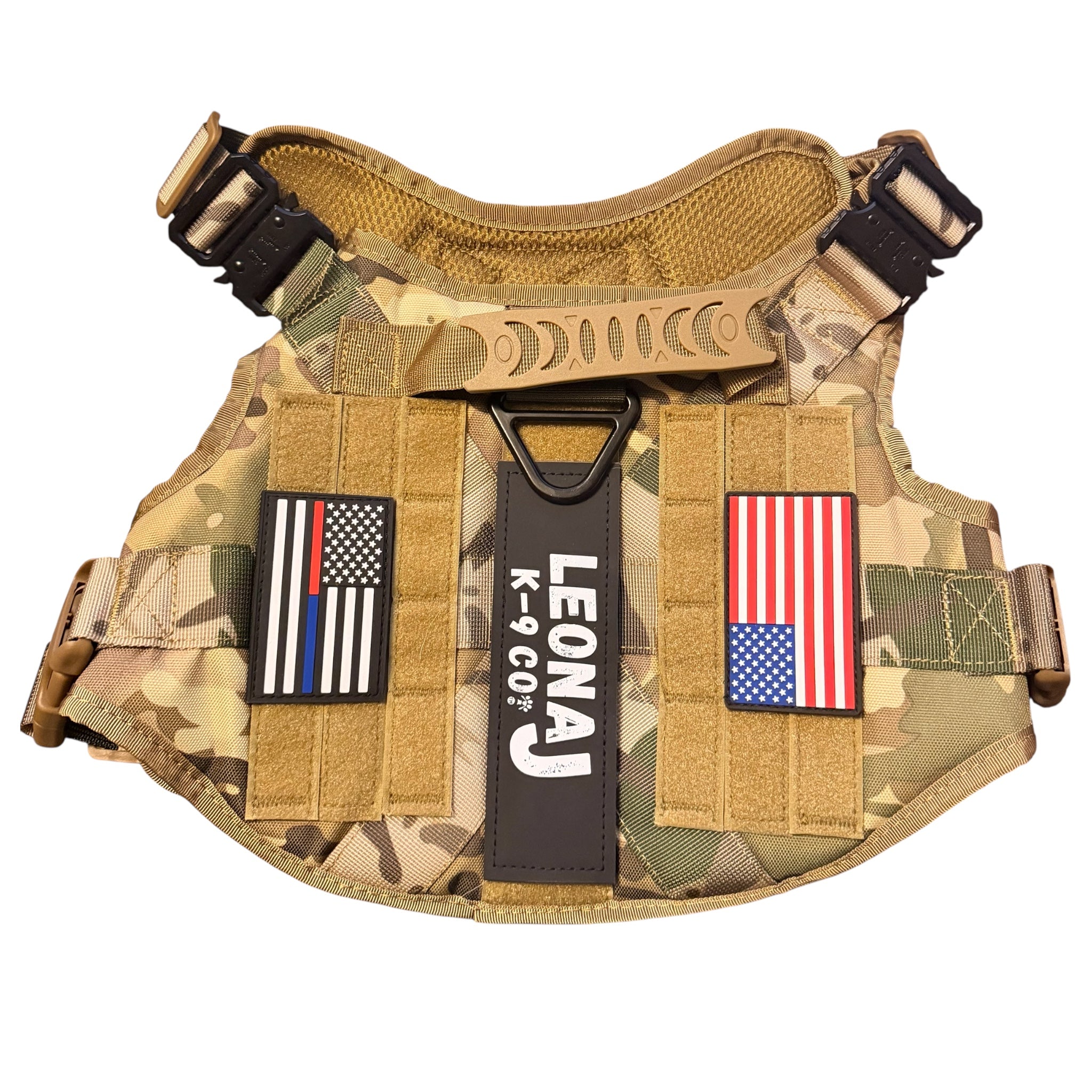 Tactical Dog Harness - Heavy Duty & Quick Release