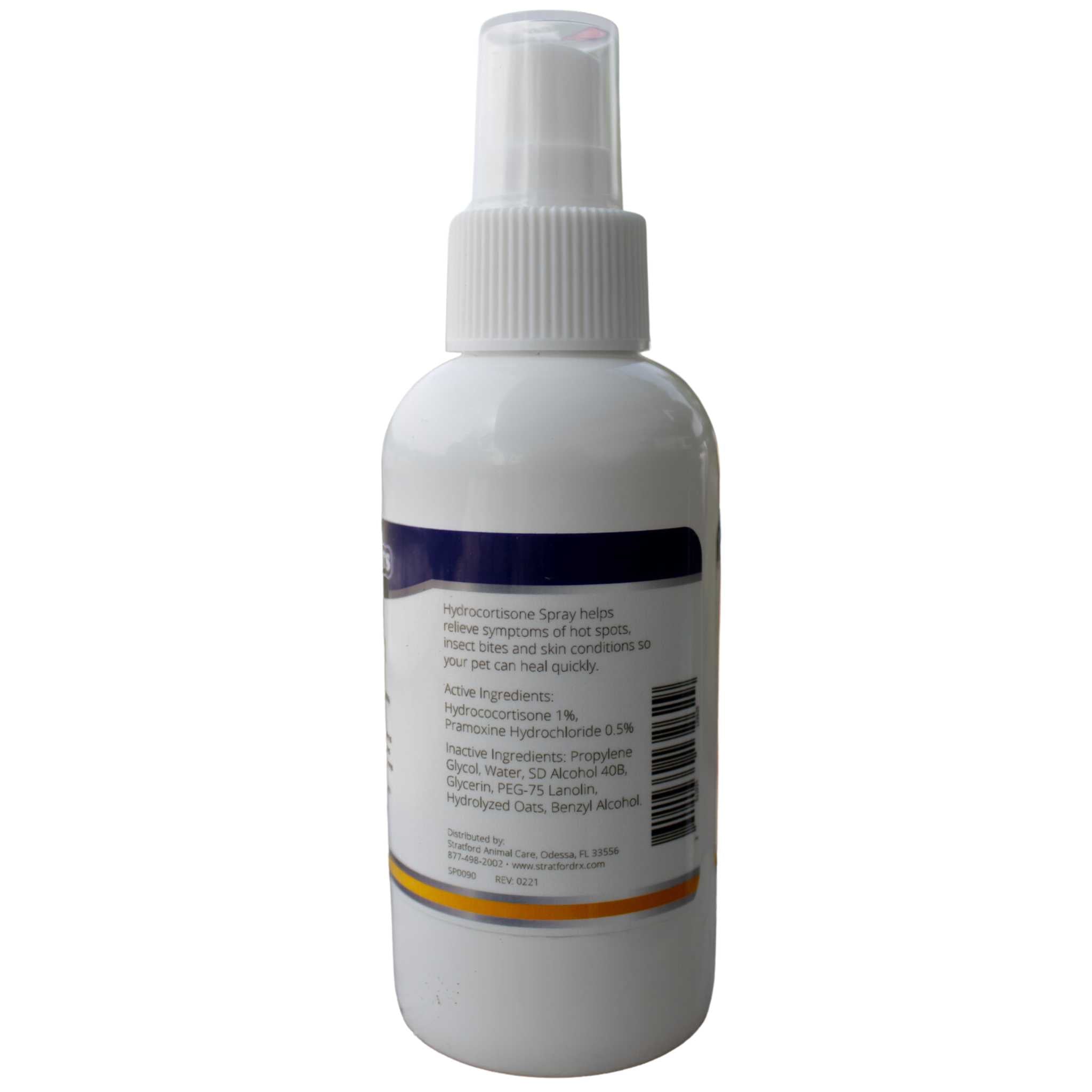 Piccardmeds4pets Hydro-Itch Spray 1.0 % for Dogs Cats & Horses 4 oz.