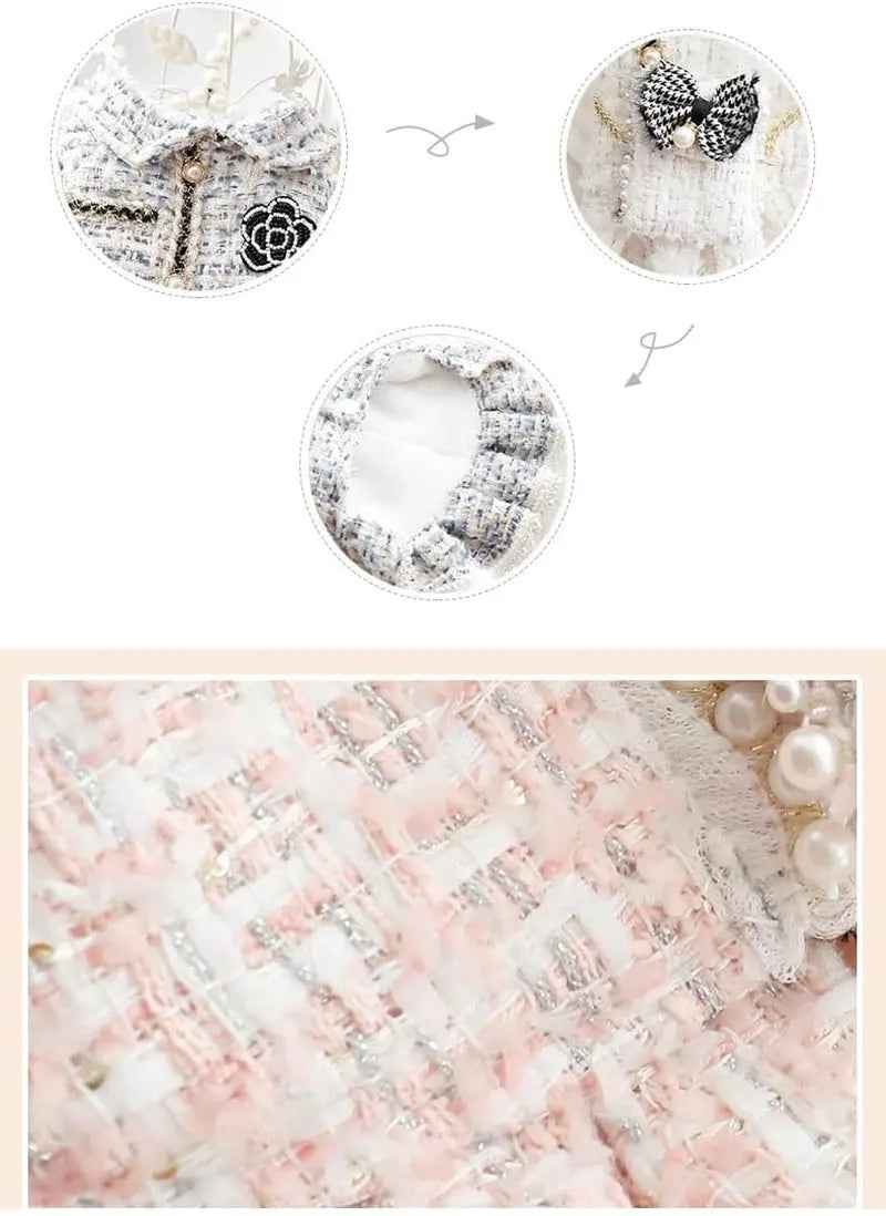 Princess Dog Dress – Lolita Tweed Coat Outfit