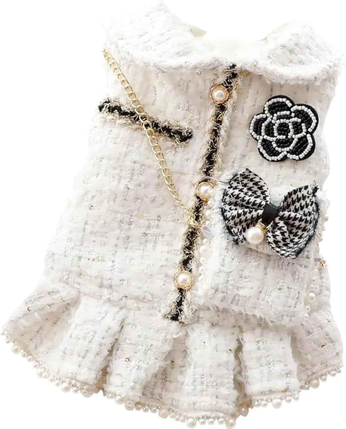 Princess Dog Dress – Lolita Tweed Coat Outfit
