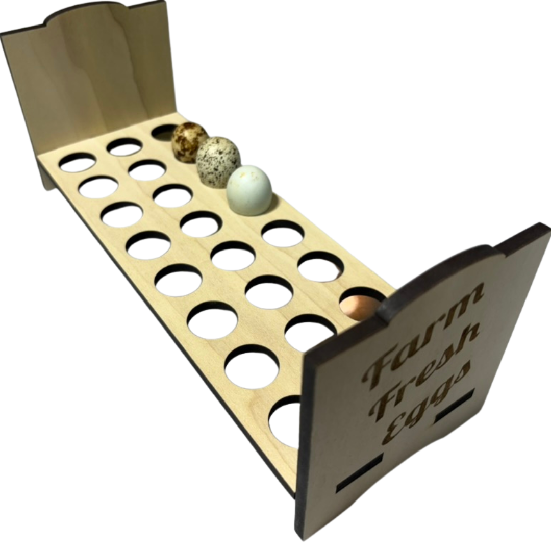 Counter Top Quail Egg Holder - Custom Design